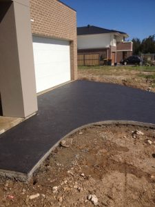 concrete driveways