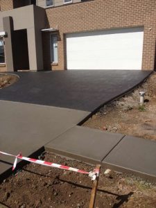 paving and concreting works